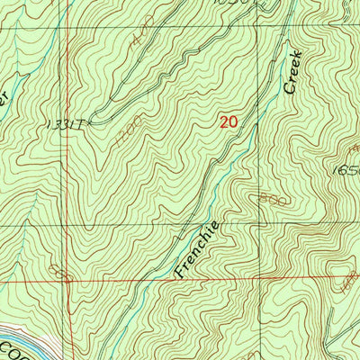 United States Geological Survey Remote, OR (1990, 24000-Scale) digital map