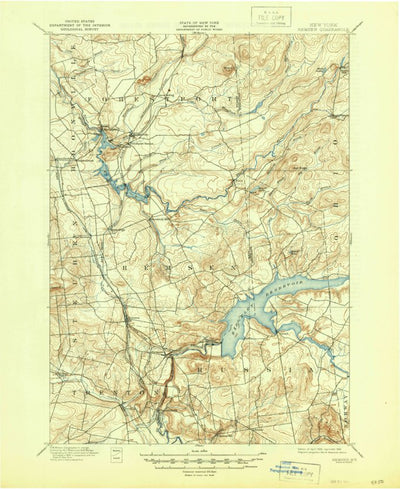 United States Geological Survey Remsen, NY (1900, 62500-Scale) digital map