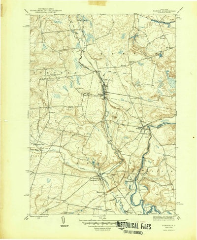 United States Geological Survey Remsen, NY (1946, 31680-Scale) digital map