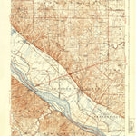 United States Geological Survey Renault, IL-MO (1915, 62500-Scale) digital map