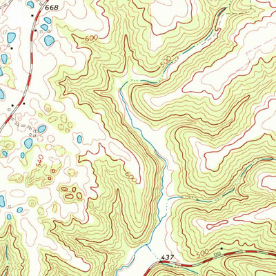 United States Geological Survey Renault, IL-MO (1970, 24000-Scale) digital map