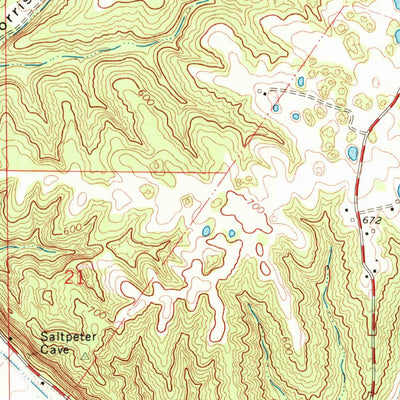 United States Geological Survey Renault, IL-MO (1970, 24000-Scale) digital map