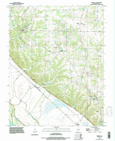United States Geological Survey Renault, IL-MO (1993, 24000-Scale) digital map