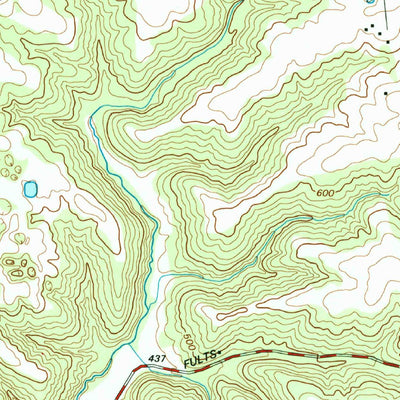 United States Geological Survey Renault, IL-MO (1993, 24000-Scale) digital map