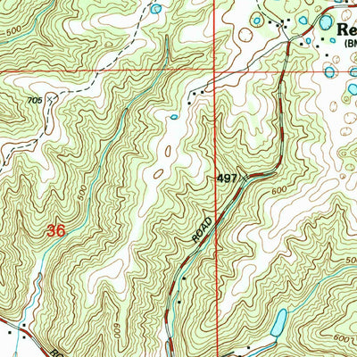 United States Geological Survey Renault, IL-MO (1993, 24000-Scale) digital map