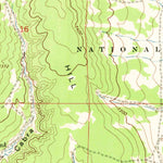 United States Geological Survey Rencona, NM (1966, 24000-Scale) digital map