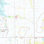 United States Geological Survey Rend Lake Dam, IL (1975, 24000-Scale) digital map