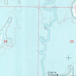 United States Geological Survey Rend Lake Dam, IL (1975, 24000-Scale) digital map