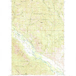 United States Geological Survey Rendevous Mountain, WA (1991, 24000-Scale) digital map