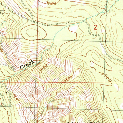 United States Geological Survey Rendevous Mountain, WA (1991, 24000-Scale) digital map