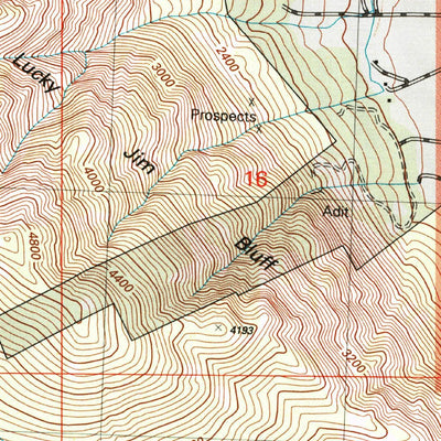 United States Geological Survey Rendevous Mountain, WA (2002, 24000-Scale) digital map