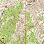 United States Geological Survey Rendezvous Peak, WY (1996, 24000-Scale) digital map