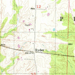 United States Geological Survey Renick, MO (1953, 24000-Scale) digital map