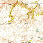 United States Geological Survey Rennie Lake, ND (1949, 24000-Scale) digital map