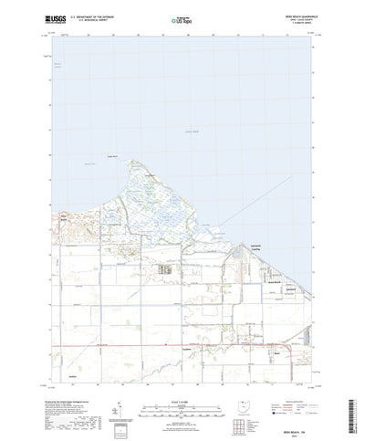 United States Geological Survey Reno Beach, OH (2023, 24000-Scale) digital map