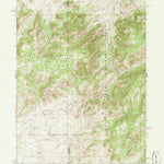 United States Geological Survey Reno Hill, WY (1960, 24000-Scale) digital map