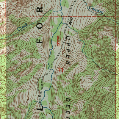 United States Geological Survey Reno Hill, WY (1992, 24000-Scale) digital map