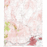 United States Geological Survey Reno, NV (1950, 62500-Scale) digital map