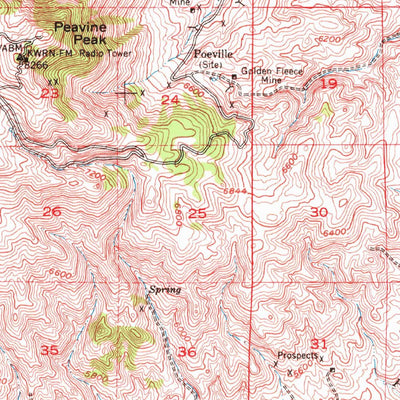United States Geological Survey Reno, NV (1950, 62500-Scale) digital map