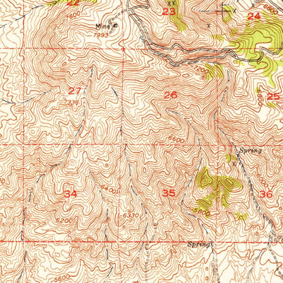 United States Geological Survey Reno, NV (1951, 62500-Scale) digital map