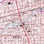 United States Geological Survey Reno, NV (1967, 24000-Scale) digital map