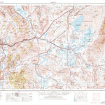 United States Geological Survey Reno, NV-CA (1957, 250000-Scale) digital map