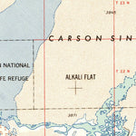 United States Geological Survey Reno, NV-CA (1960, 250000-Scale) digital map