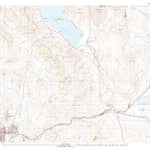 United States Geological Survey Reno, NV-CA (1980, 100000-Scale) digital map