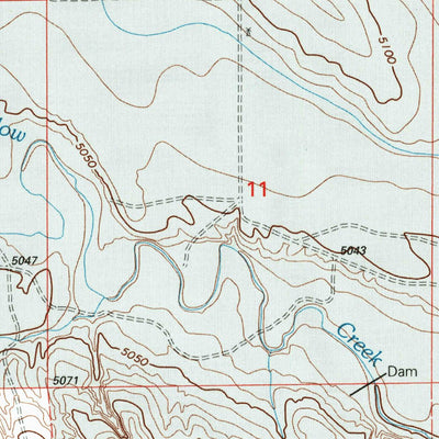 United States Geological Survey Reno Reservoir, CO (1997, 24000-Scale) digital map