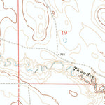 United States Geological Survey Reno Reservoir, WY (1971, 24000-Scale) digital map