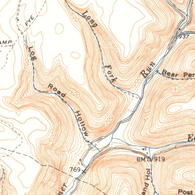 United States Geological Survey Renovo East, PA (1946, 24000-Scale) digital map