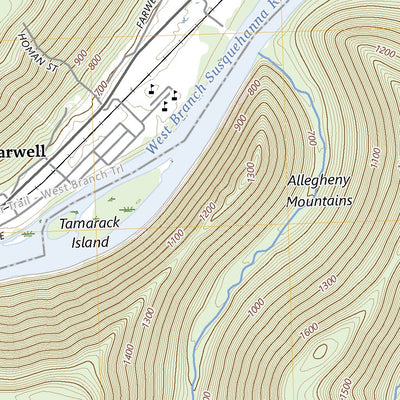 United States Geological Survey Renovo East, PA (2023, 24000-Scale) digital map