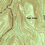 United States Geological Survey Renovo West, PA (1946, 24000-Scale) digital map