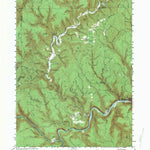 United States Geological Survey Renovo West, PA (1946, 62500-Scale) digital map