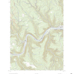United States Geological Survey Renovo West, PA (2023, 24000-Scale) digital map