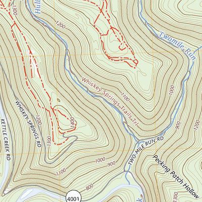 United States Geological Survey Renovo West, PA (2023, 24000-Scale) digital map