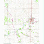 United States Geological Survey Rensselaer, IN (1962, 24000-Scale) digital map