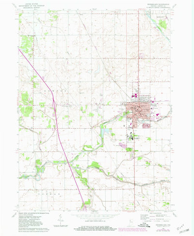 United States Geological Survey Rensselaer, IN (1962, 24000-Scale) digital map