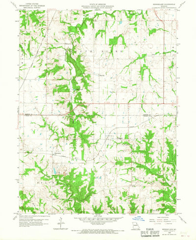 United States Geological Survey Rensselaer, MO (1958, 24000-Scale) digital map