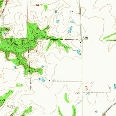 United States Geological Survey Rensselaer, MO (1958, 24000-Scale) digital map