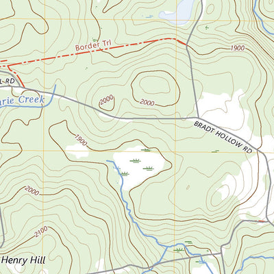 United States Geological Survey Rensselaerville, NY (2023, 24000-Scale) digital map