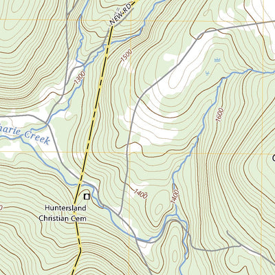United States Geological Survey Rensselaerville, NY (2023, 24000-Scale) digital map