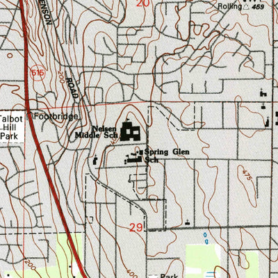 United States Geological Survey Renton, WA (1949, 24000-Scale) digital map