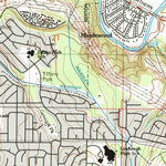 United States Geological Survey Renton, WA (1983, 25000-Scale) digital map