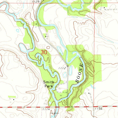 United States Geological Survey Renwick, IA (1972, 24000-Scale) digital map