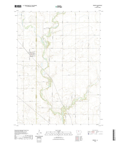 United States Geological Survey Renwick, IA (2022, 24000-Scale) digital map
