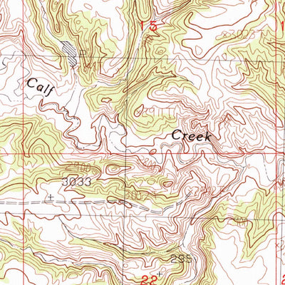 United States Geological Survey Reppe Butte, MT (1985, 24000-Scale) digital map