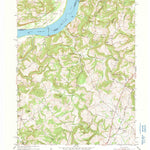 United States Geological Survey Repton, KY-IL (1954, 24000-Scale) digital map