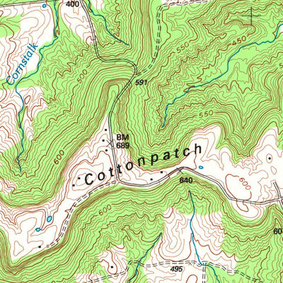 United States Geological Survey Repton, KY-IL (1996, 24000-Scale) digital map