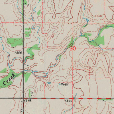 United States Geological Survey Republic, KS (1969, 24000-Scale) digital map